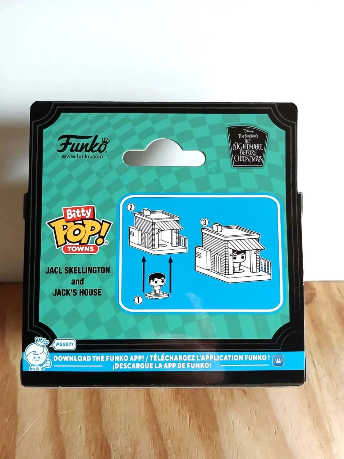 Figura Funko Bitty POP! Town TNBC Jack Skellington y la casa de Jack NUEVO – photo 3